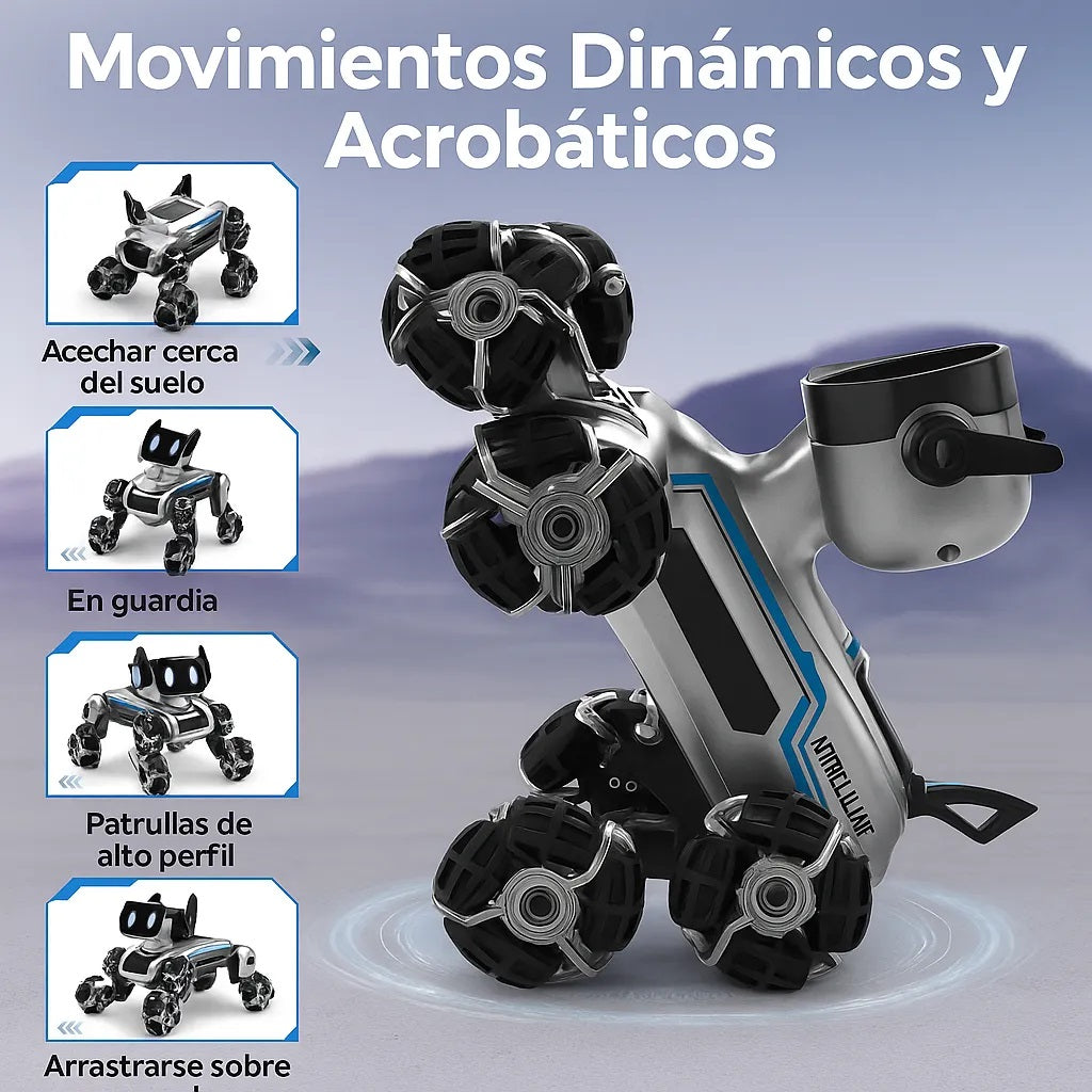 Perro Robot Con Control Remoto